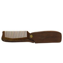 Wholesale Factory Price Private Label Man Beard Wooden Comb